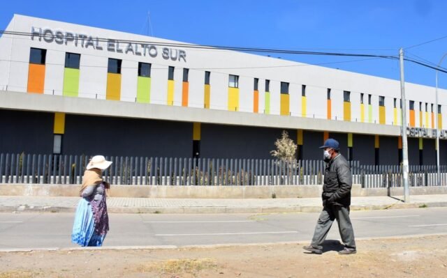 Colapso UTI Hospital El Alto Sur por incremento de pacientes con Covid-19