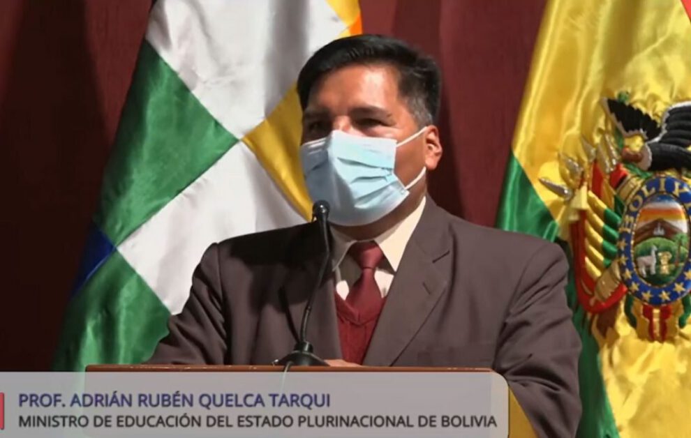 Quelca sigue como Ministro de Educación a pesar de su renuncia