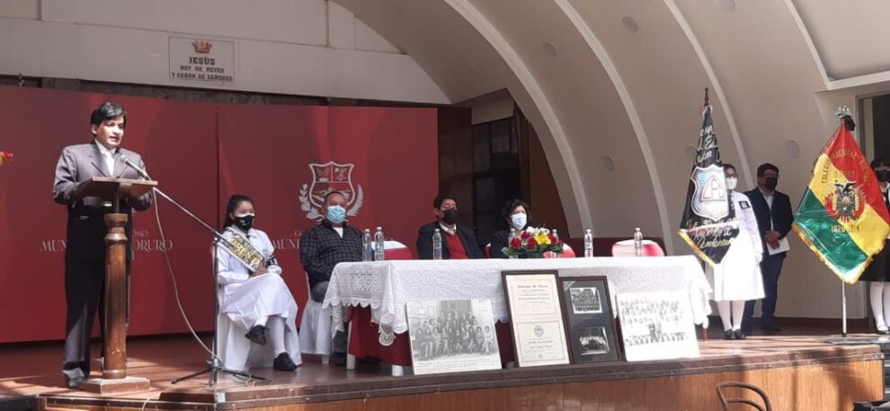 Unidad Educativa Pantaleón Dalence inicia actividades rumbo a su centenario