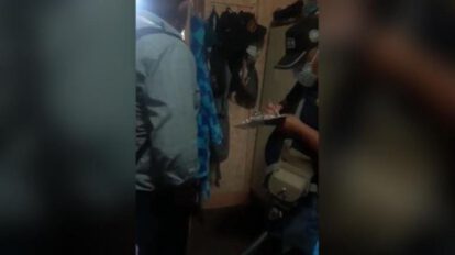 Allanamiento a la casa de Daniela Hidalgo