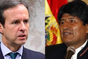 Dardos cruzados entre Tuto Quiroga y Evo Morales