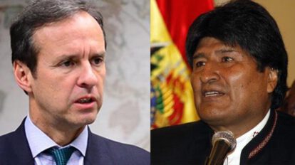 Dardos cruzados entre Tuto Quiroga y Evo Morales