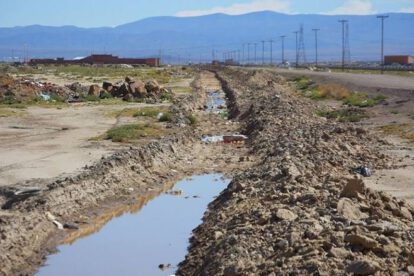 desbordes de ríos en Oruro y Soracachi