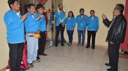 Rolando Barrientos Gómez es el nuevo presidente de la Morenada Zona Norte