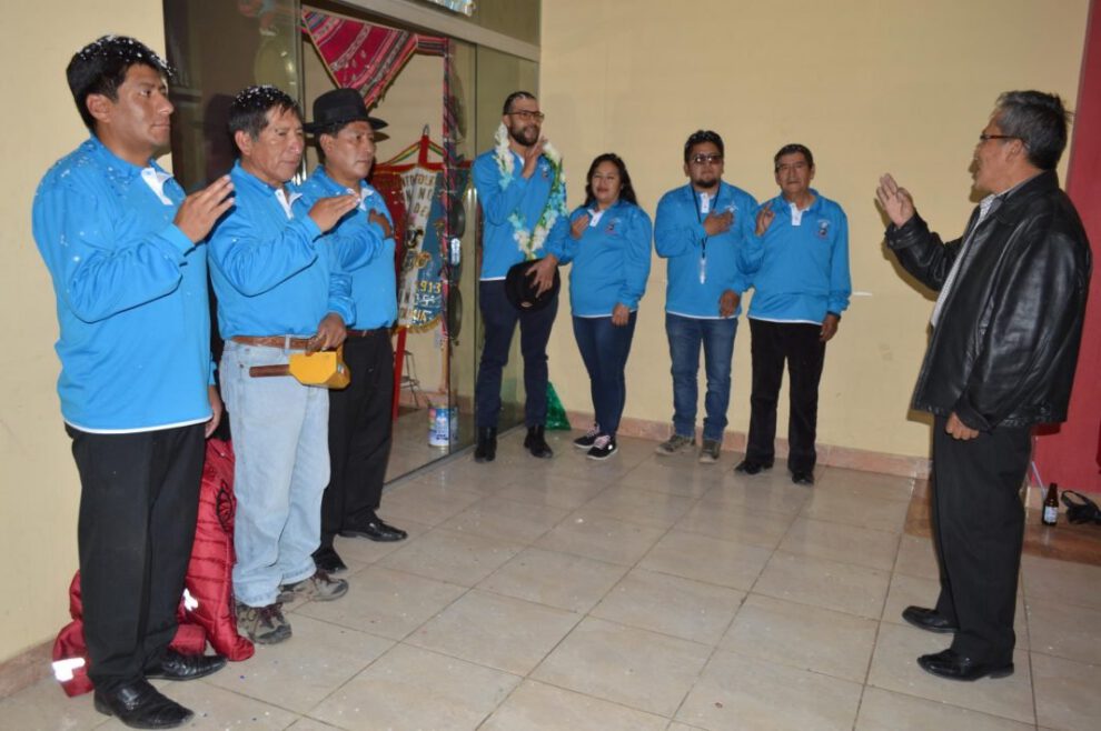 Rolando Barrientos Gómez es el nuevo presidente de la Morenada Zona Norte