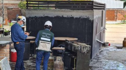 Explosión en restaurante en Santa Cruz