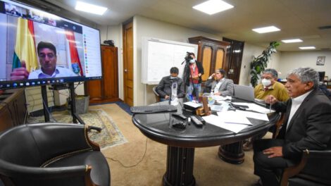 Reunión virtual de alcaldes sobre la Ley 1407