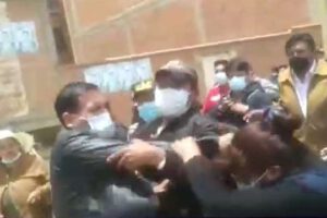 Violencia de concejal contra mujer en El Alto