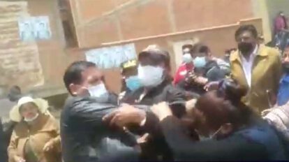 Violencia de concejal contra mujer en El Alto