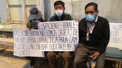 Pacientes de hemodiálisis exigen atención a sus demandas