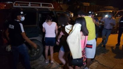Aprehensión de jóvenes por tusi en Santa Cruz