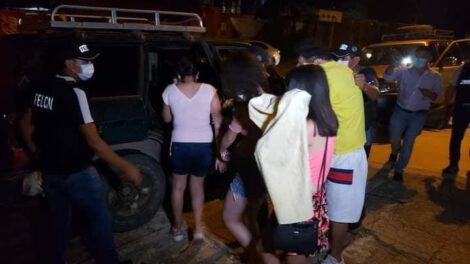 Aprehensión de jóvenes por tusi en Santa Cruz