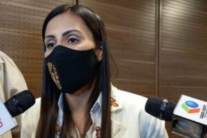 Diputada de Creemos, María René Álvarez, acusa a Del Castillo de ignorar grupos irregulares armados