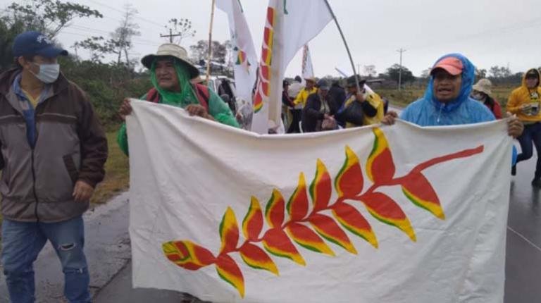 Los marchistas indígenas retornarán a sus tierras