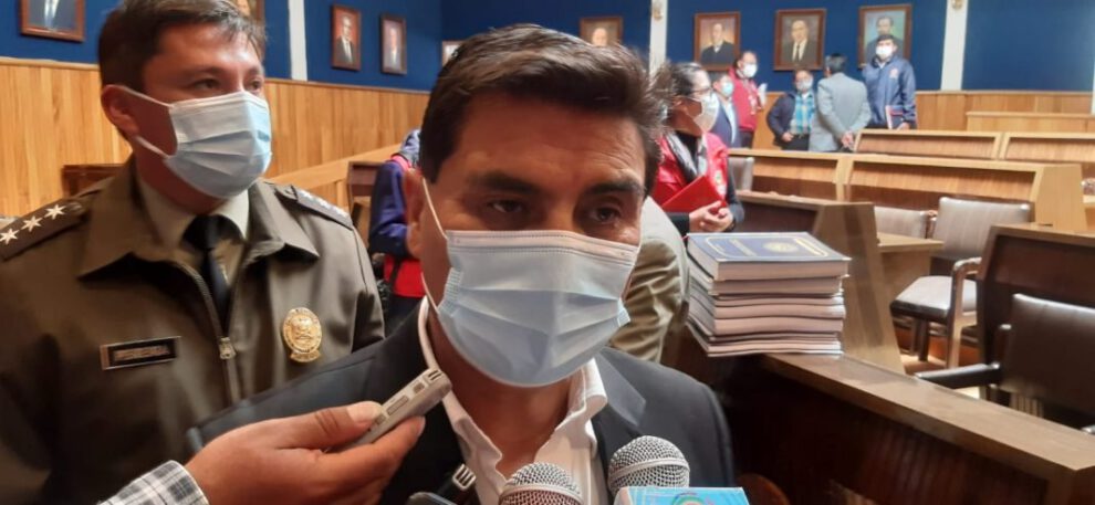 Gobernador Johnny Vedia considera importante tener el estatuto autonómico