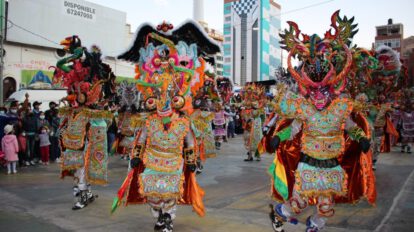 La Gran Tradicional Auténtica Diablada Oruro celebra 117 años de vida