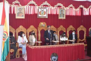 restitución del derecho a la familia de niños acogidos en Oruro