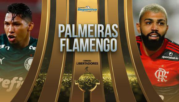 Copa Libertadores entre Palmeiras y Flamengo