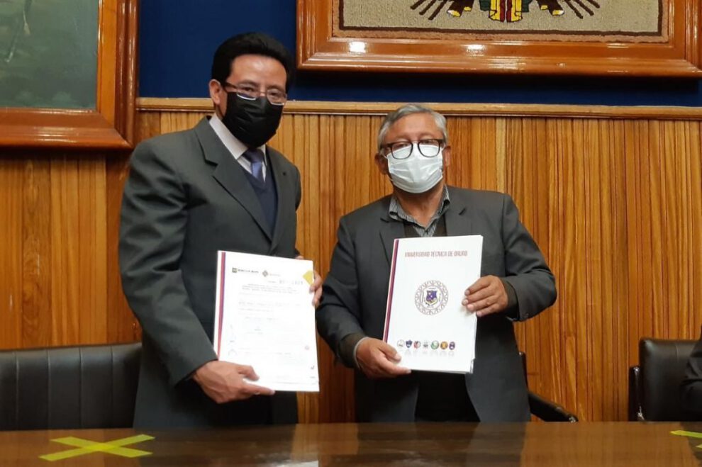 Convenio UTO Senasir para pasantías de estudiantes