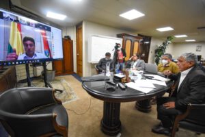 Reunión sobre la Ley 1407 entre Gobierno y alcaldes