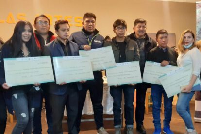Artistas emergentes de Oruro premiados por la FC-BCB