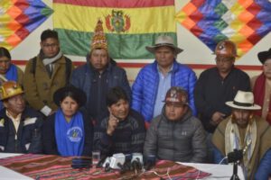 Libertad de prensa en riesgo por amenazas de Evo Morales
