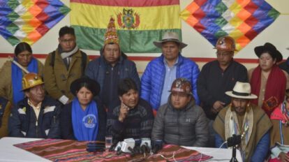Libertad de prensa en riesgo por amenazas de Evo Morales