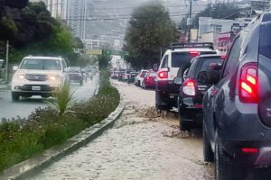 Alerta naranja por lluvias en La Paz, Beni, Cochabamba y Santa Cruz