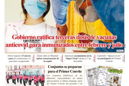 Edición impresa La Patria del 29 de noviembre de 2021