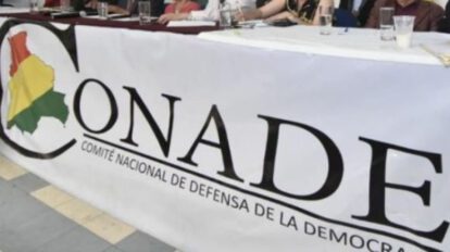 Marcha por la patria del Movimiento Al Socialismo según Conade