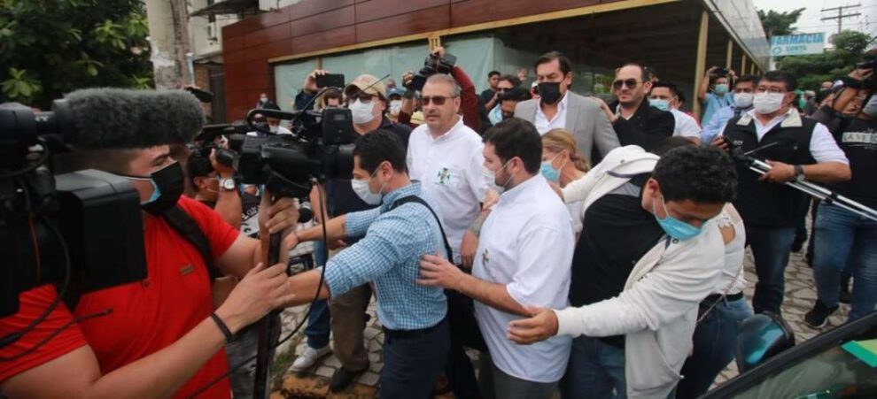 Rómulo Calvo en el Ministerio Público