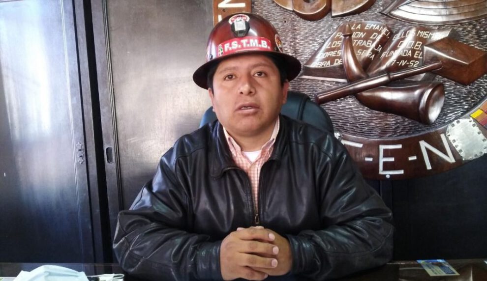 Declaraciones de dirigente de la COB sobre inversión en Bolivia