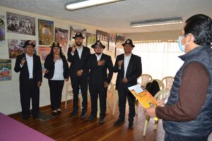 La posesión del directorio de la Morenada Zona Norte