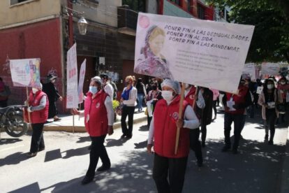 Caminata por el Día Mundial de la Lucha contra el Sida en Oruro