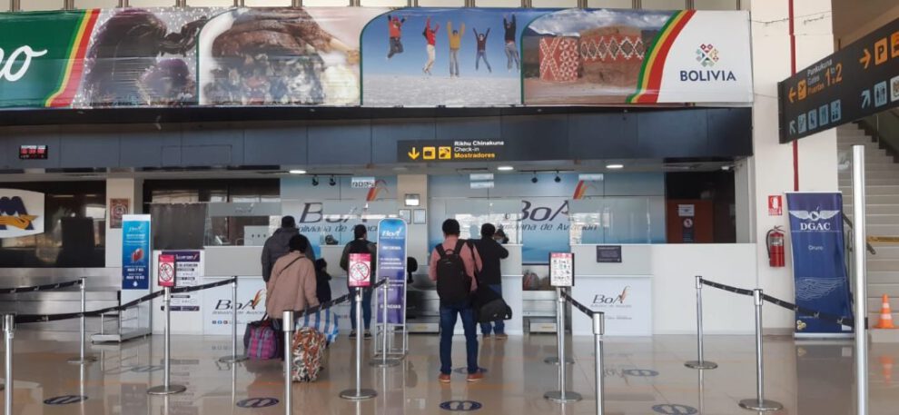 Aeropuerto Internacional de Oruro operando con normalidad