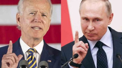Videollamada entre Biden y Putin por la tensión en Ucrania