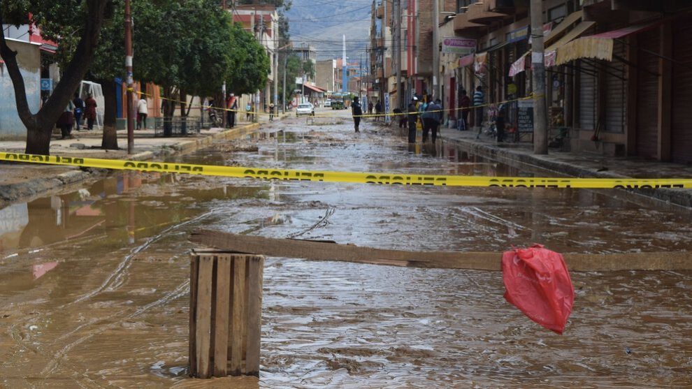 Inundaciones en Cliza afectan a más de mil familias
