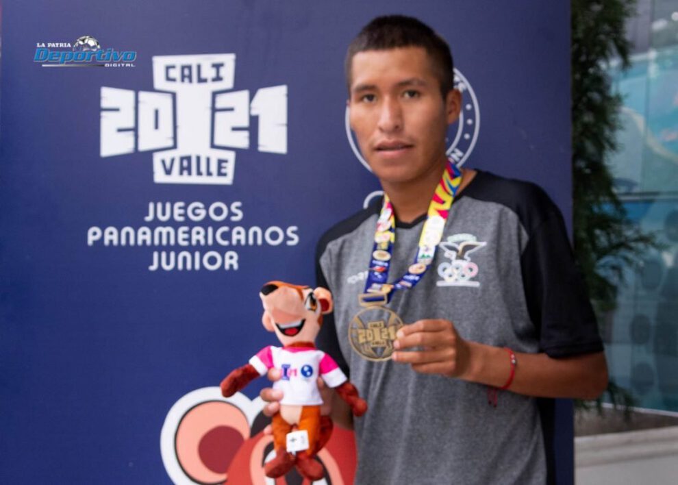 David Ninavia fue el abanderado de Bolivia en los Juegos Panamericanos Junior