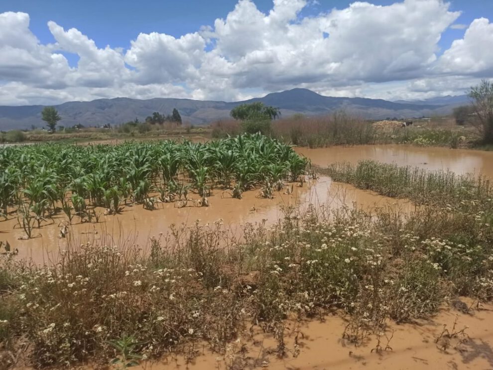 Riesgo de desborde de ríos en Potosí, Chuquisaca y Tarija