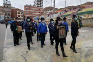 Carnaval de Oruro con la Virgen del Socavón