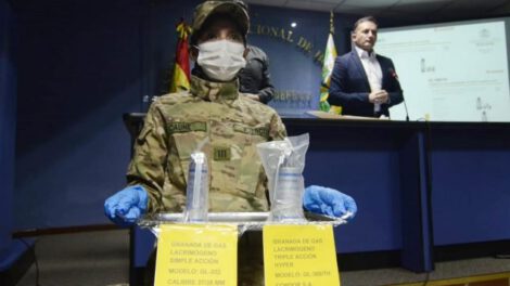 Caso gases lacrimógenos