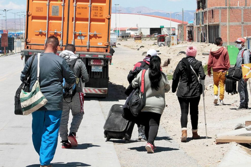 Extorsión policial en frontera con el Perú