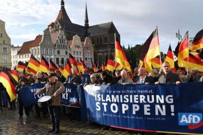 Protestas contra vacunas en Alemania