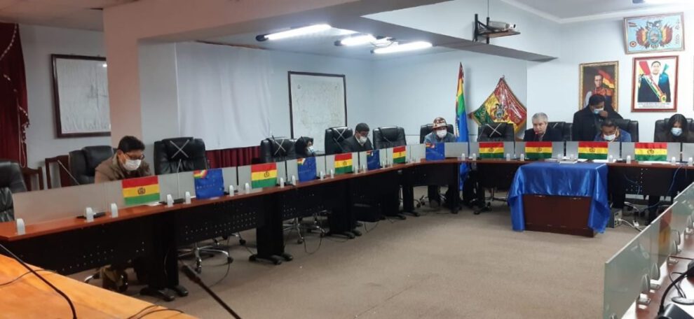 Elección de directiva BPO en la Brigada Parlamentaria de Oruro