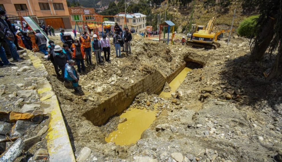 Prohibición de nuevas construcciones en La Paz debido a lluvias