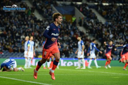 Atlético de Madrid vence al Porto en la Champions League