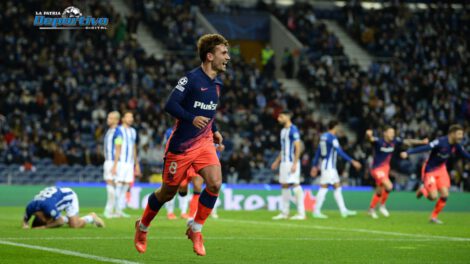 Atlético de Madrid vence al Porto en la Champions League