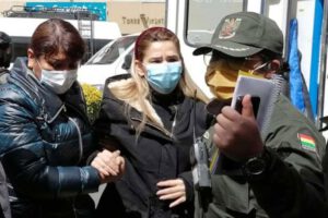 Jeanine Añez detenida por el caso golpe I