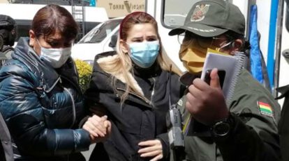 Jeanine Añez detenida por el caso golpe I
