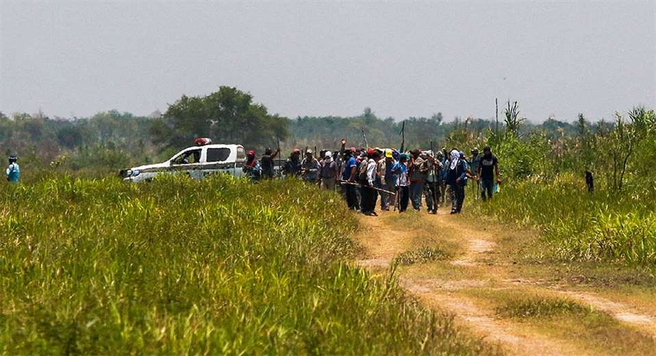 Informe a la Policía de Santa Cruz sobre encapuchados en Las Londras